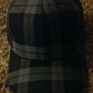 Flexfit mens plaid cap